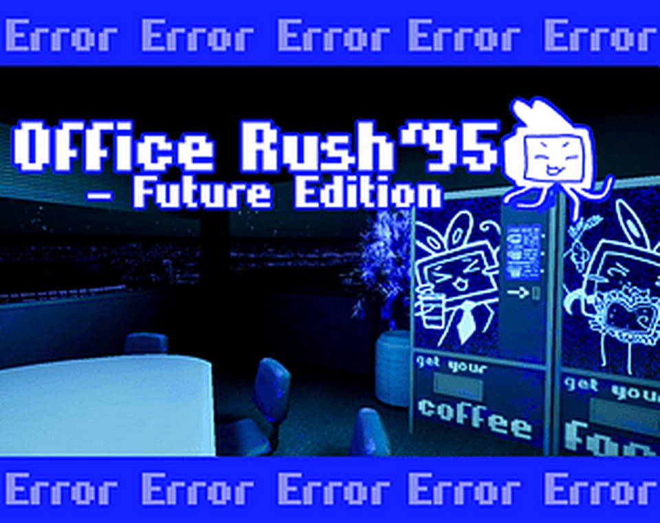 Cover art from Office Rush '95, a student project at S4G Berlin